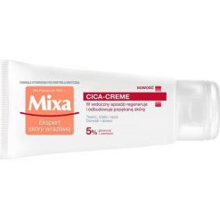 Mixa Cica-Creme Skóra Sucha - krem do twarzy, ciała i rąk dla dorosłych i dzieci 50ml. Balsamy i kremy do ciała Mixa. Za 17.45 zł.