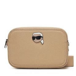 Torebka KARL LAGERFELD. Brązowe listonoszki KARL LAGERFELD, bez wzorów, bez dodatków. Za 489.99 zł.