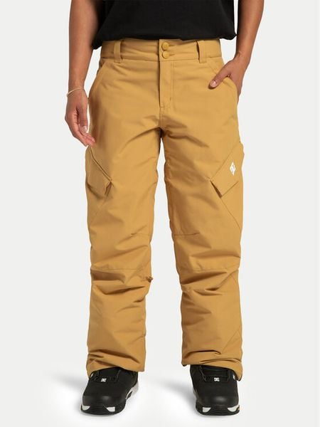DC Shoes Spodnie snowboardowe Nonchalant ADJTP03023 Żółty Regular Fit. Żółte spodnie narciarskie DC Shoes, l, bez wzorów, z syntetyku, narciarskie. Za 739.99 zł.