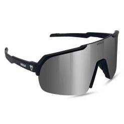 Okulary przeciwsłoneczne Vola Nova. Czarne okulary przeciwsłoneczne VOLA, bez wzorów, sportowe. W wyprzedaży za 411.50 zł.