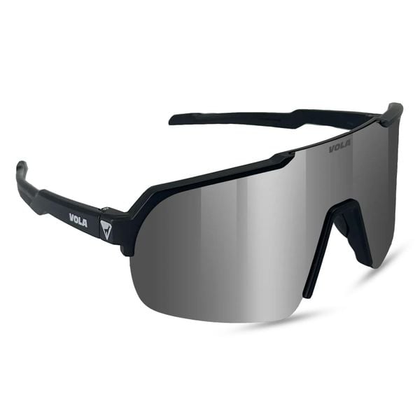 Okulary przeciwsłoneczne Vola Nova. Czarne okulary przeciwsłoneczne VOLA, bez wzorów, sportowe. Za 527.50 zł.