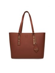 LOVE MOSCHINO Torebka JC4292PP1NL1531A Brązowy. Brązowe torebki klasyczne Love Moschino, bez wzorów, ze skóry, bez dodatków. Za 1,239.00 zł.