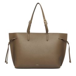 Torebka Furla. Brązowe shopper Furla, bez wzorów, bez dodatków. Za 1,574.00 zł.