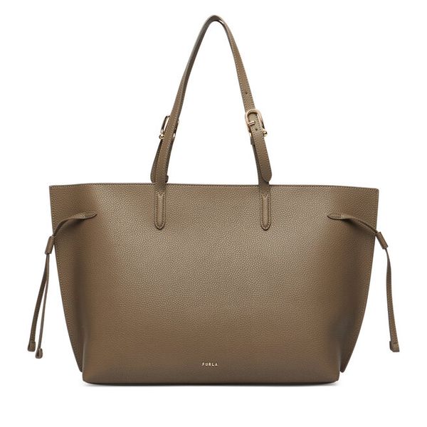 Torebka Furla. Brązowe shopper Furla, bez wzorów, bez dodatków. Za 1,574.00 zł.