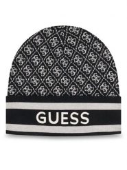 Guess Czapka W4BZ21 Z3JD2 Czarny. Czarne czapki Guess, z aplikacjami, z poliesteru. Za 174.99 zł.