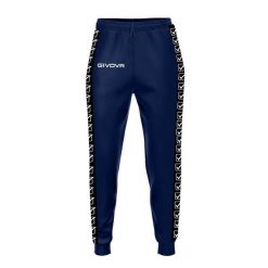 Spodnie Sportowe Givova College Navy L - Oddychające i Wygodne. Niebieskie spodnie dresowe Givova, l, bez wzorów, z poliesteru. Za 160.99 zł.