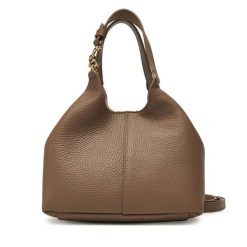 Torebka Coccinelle. Brązowe torebki klasyczne Coccinelle, bez wzorów, bez dodatków. Za 1,249.00 zł.