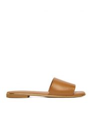 Lasocki Klapki CEO-RST-HOSTA-01 Brązowy. Brązowe klapki Lasocki, bez wzorów, ze skóry, bez obcasa. Za 129.99 zł.