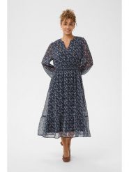 Kaffe Sukienka w kolorze antracytowym rozmiar: 38. Czarne sukienki Kaffe, bez wzorów, bez kołnierzyka, bez ramiączek, maxi. Za 130.99 zł.