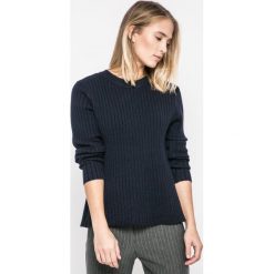 Vero Moda - Sweter Ava. Niebieskie swetry Vero Moda, m, bez wzorów, z dzianiny, bez ramiączek. W wyprzedaży za 59.90 zł.