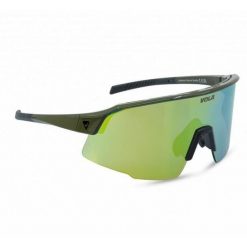 Okulary przeciwsłoneczne Vola. Zielone okulary przeciwsłoneczne VOLA, bez wzorów, sportowe. Za 418.00 zł.