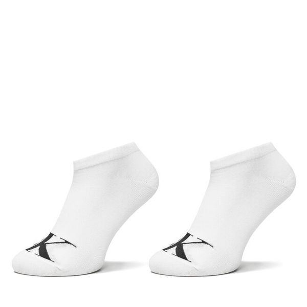 Skarpety krótkie Calvin Klein Jeans. Białe skarpety Calvin Klein Jeans, bez wzorów, z jeansu. Za 49.99 zł.