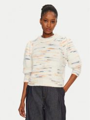 Munthe Sweter 244162124474 Beżowy Regular Fit. Brązowe swetry Munthe, bez wzorów, z wełny, bez ramiączek. Za 519.99 zł.