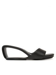 United Nude Klapki Mobius Mid 1000301162 Czarny. Czarne klapki United Nude, bez wzorów, ze skóry, bez obcasa. Za 919.99 zł.