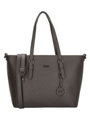 Charm Torebka w kolorze antracytowym - 41 x 27 x 14 cm rozmiar: onesize. Czarne torby na laptopa Charm, bez wzorów, z materiału, na ramię. Za 131.95 zł.