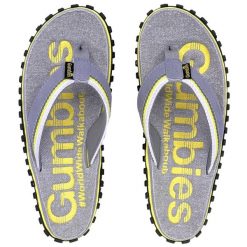 Japonki GUMBIES CAIRNS FLIP FLOPS. Szare klapki Gumbies, bez wzorów, bez obcasa. Za 69.99 zł.