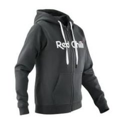 Bluza z kapturem z pełnym zamkiem błyskawicznym Red Chili Me Corporate. Czarne bluzy RED CHILI, xs, bez wzorów, z bawełny, z kapturem. Za 451.60 zł.