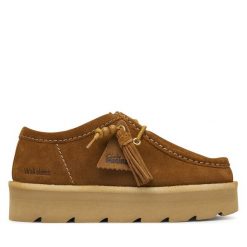 Śniegowce Clarks. Brązowe trapery i śniegowce Clarks. Za 479.99 zł.