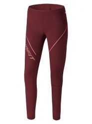 DYNAFIT Legginsy funkcyjne "WINTER RUNNING" w kolorze bordowym rozmiar: 38. Czerwone legginsy Dynafit, bez wzorów, z materiału, outdoorowe. Za 196.70 zł.
