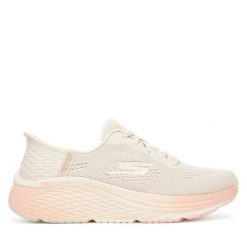 Buty do biegania Skechers. Brązowe obuwie sportowe Skechers, bez zapięcia, do biegania. Za 499.99 zł.