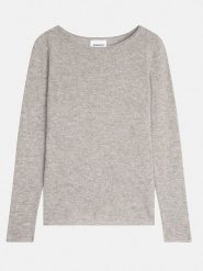 Perfect Cashmere Kaszmirowy sweter "Megan" w kolorze jasnoszarym rozmiar: L. Szare swetry Perfect Cashmere, l, bez wzorów, z kaszmiru, bez ramiączek. Za 346.18 zł.