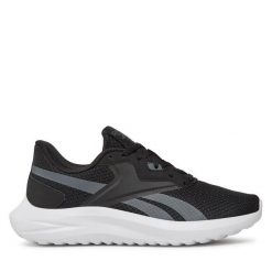 Buty do biegania Reebok. Czarne obuwie sportowe Reebok, bez zapięcia, do biegania. Za 159.99 zł.
