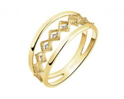 Złoty pierścionek. Żółte pierścionki Apart, złote. Za 2,339.00 zł.