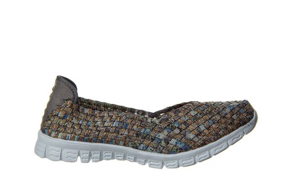 Półbuty Rock Gerta Petra 032961, Wielokolorowy, Materiał - 37. Niebieskie obuwie sportowe Rock Spring, na lato, z materiału, bez zapięcia. W wyprzedaży za 164.99 zł.