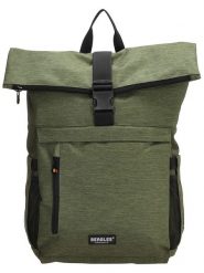 Beagles Plecak "College" w kolorze khaki - 40 x 60 x 16 cm rozmiar: onesize. Brązowe plecaki Beagles, bez wzorów, z materiału. Za 109.52 zł.