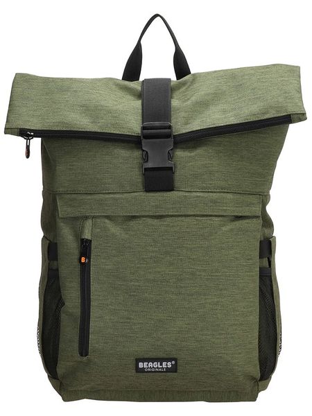 Beagles Plecak "College" w kolorze khaki - 40 x 60 x 16 cm rozmiar: onesize. Brązowe plecaki Beagles, bez wzorów, z materiału. Za 113.63 zł.