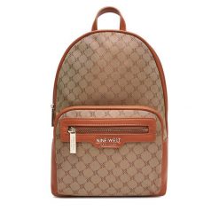 Plecak Nine West. Brązowe plecaki Nine West, bez wzorów. Za 249.99 zł.