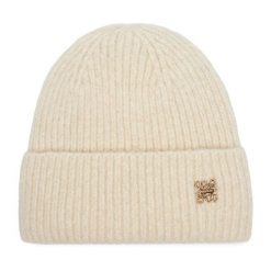 Czapka Nine West. Brązowe czapki Nine West, bez wzorów. Za 59.99 zł.