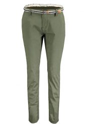 Geographical Norway Spodnie chino "Petunia" w kolorze khaki rozmiar: XXL. Brązowe spodnie materiałowe Geographical Norway, na co dzień, xxl, bez wzorów, z tkaniny. Za 79.21 zł.