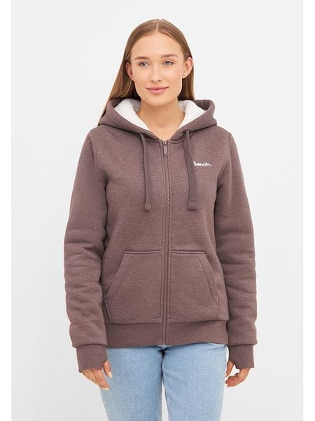 Bench Bluza "Mintz" w kolorze brązowym rozmiar: 38. Brązowe bluzy Bench, bez wzorów, bez kaptura. Za 157.73 zł.