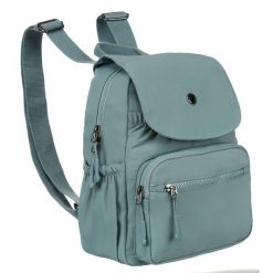 Plecak damski Peterson PTN CSM-13 niebieski. Niebieskie plecaki Peterson, bez wzorów. Za 109.99 zł.