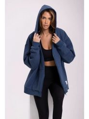 Onamaste Bluza "Flow" w kolorze niebieskim rozmiar: S/M. Niebieskie bluzy Onamaste, m, bez wzorów, bez kaptura. Za 207.39 zł.