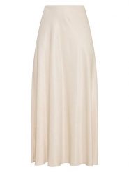 MOSS COPENHAGEN Spódnica w kolorze beżowym rozmiar: XL. Brązowe spódnice Moss Copenhagen, na co dzień, xl, bez wzorów, z bawełny, maxi, proste. Za 174.95 zł.