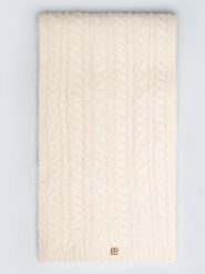 BIG STAR Szal w kolorze kremowym - 200 x 25 cm rozmiar: onesize. Brązowe szaliki Big Star, bez wzorów, z materiału, retro. Za 72.99 zł.