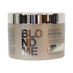 Schwarzkopf BLONDME - Keratin Restore Bonding Maska odbudowująca ALL BLONDES 200 ml. Odżywki do włosów marki Schwarzkopf. Za 41.02 zł.