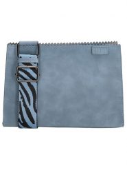 ZEBRA Torebka "Merel" w kolorze błękitnym - 25 x 17 x 7 cm rozmiar: onesize. Niebieskie torby na ramię ZEBRA, bez wzorów, z materiału, na ramię, bez dodatków. Za 114.44 zł.