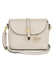 Pia Sassi Skórzana torebka "La Marmora" w kolorze beżowym - 25 x 19 x 8 cm rozmiar: onesize. Brązowe torby na ramię Pia Sassi, bez wzorów, z materiału, na ramię, bez dodatków. Za 260.99 zł.