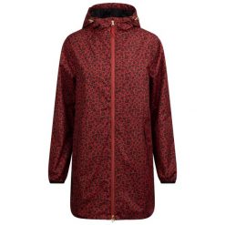 Trespass Parched - Damska kurtka przeciwdeszczowa Burnt Sienna Print. Czerwone kurtki sportowe Trespass, bez wzorów, bez kaptura, trekkingowe. Za 378.99 zł.