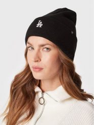 47 Brand Czapka Los Angeles Dodgers B-BRNCK12ACE-BK Czarny. Czarne czapki 47 Brand, bez wzorów, z materiału. Za 99.99 zł.