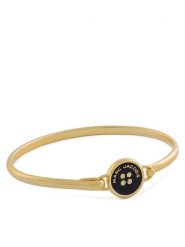 Marc Jacobs Bransoletka The Button Hinge Bracelet 2R4JBR001J34 Złoty. Żółte bransoletki Marc Jacobs, metalowe. Za 469.99 zł.