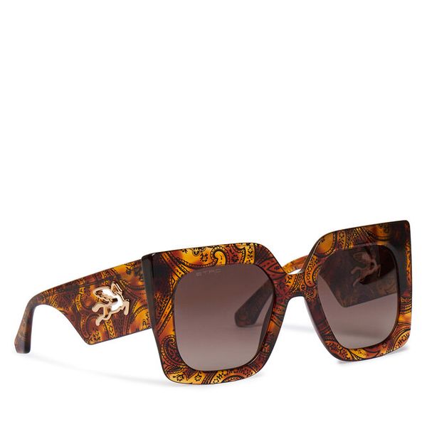 Okulary przeciwsłoneczne Etro. Brązowe okulary przeciwsłoneczne ETRO, bez wzorów. Za 699.99 zł.