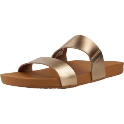 Sandały REEF W CUSHION VISTA Brąz. Brązowe sandały Reef, bez wzorów, z syntetyku, sportowe, bez obcasa, bez zapięcia. Za 203.99 zł.