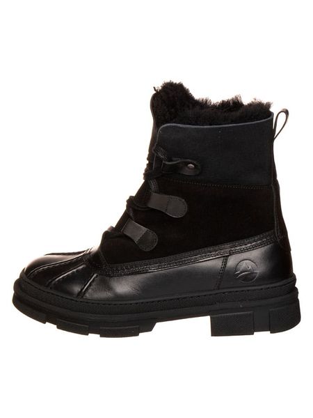 TRAVELIN' Botki "Travelin" w kolorze czarnym rozmiar: 41. Czarne botki Travelin', bez wzorów, z materiału, bez obcasa, bez zapięcia. Za 479.95 zł.