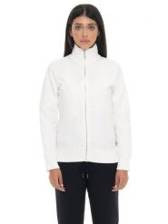 Bluza zimowa Damen ze Stehkragen und Reißverschluss, Leone 1947 Warkocz. Szare bluzy LEONE 1947 APPAREL, na zimę, xl, bez wzorów, z bawełny, bez kaptura. Za 383.11 zł.