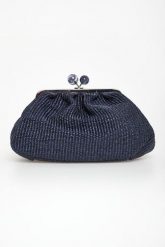 Torebka z raffi Pasticcino Fortuna WEEKEND MAX MARA. Torebki klasyczne Max Mara Accessori, bez wzorów, bez dodatków. Za 1,579.00 zł.