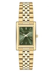 Liebeskind Zegarek kwarcowy w kolorze złoto-oliwkowym rozmiar: onesize. Zielone, analogowe zegarki Liebeskind, ze stali. Za 347.99 zł.